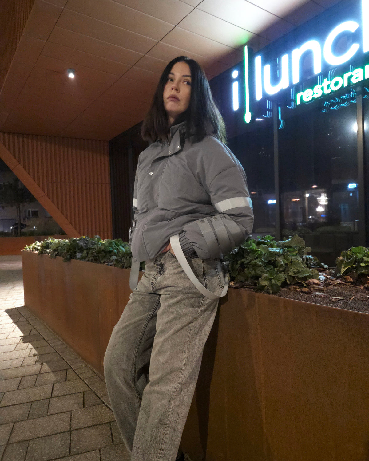 "Moonwalker" - Nylon Downfill Jacket