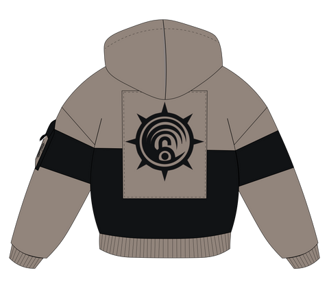 "The Cleaners" - Canvas Clasp Bomber Jacket