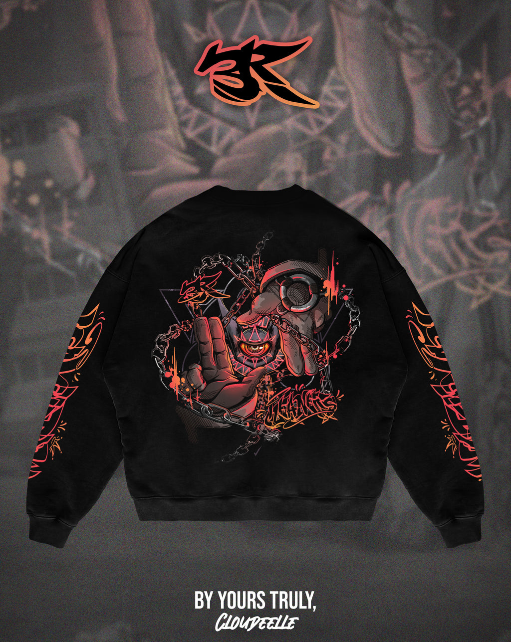 "3R" - Oversized Crewneck