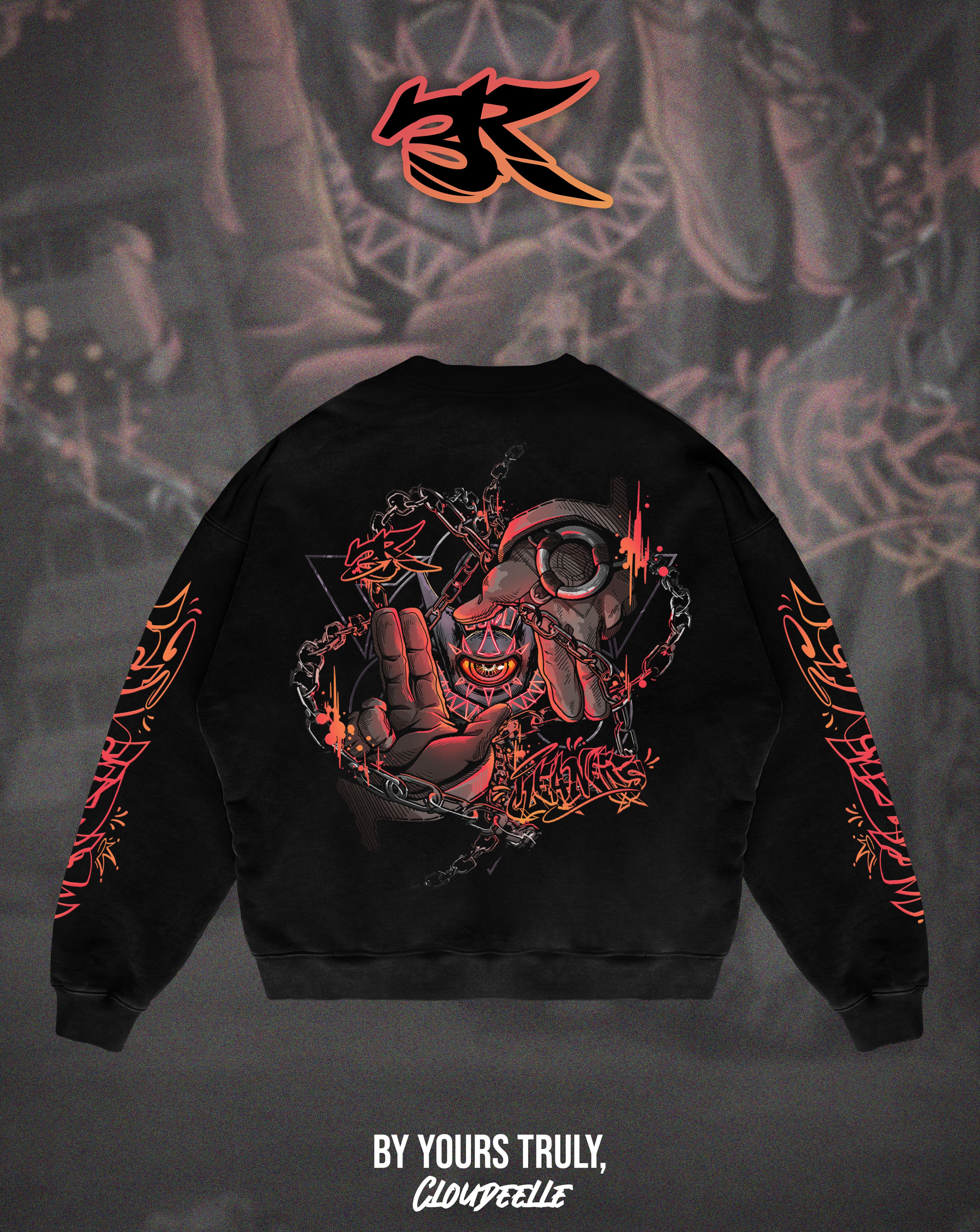 "3R" - Oversized Crewneck