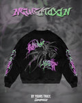 "Neurotoxin" - Oversized Crewneck (Black Version)