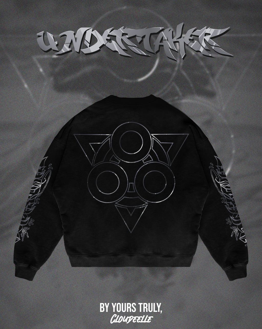 "Undertaker" - Oversized Crewneck