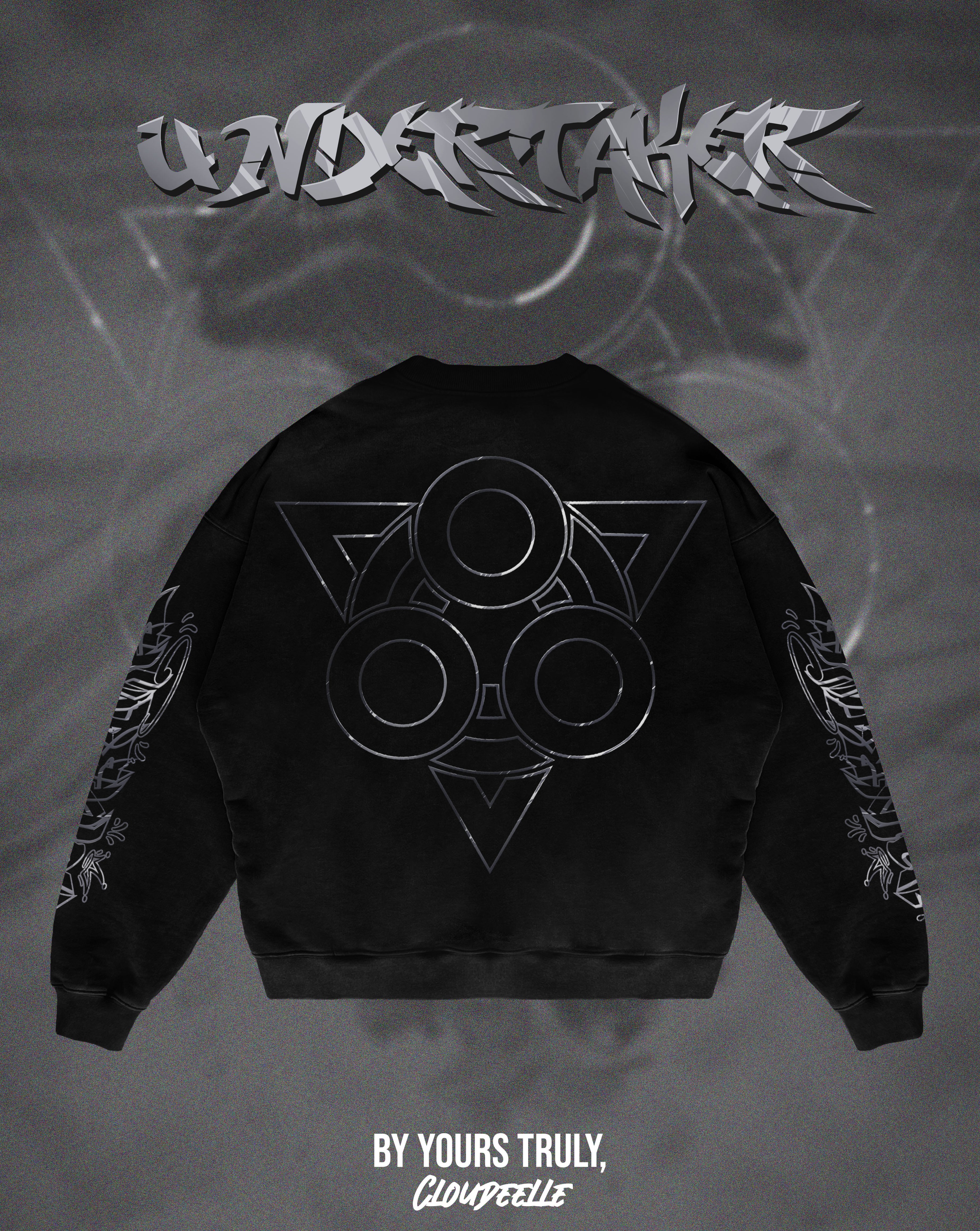 "Undertaker" - Oversized Crewneck