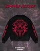 "Compass Needle" - Oversized Crewneck (Red Version)