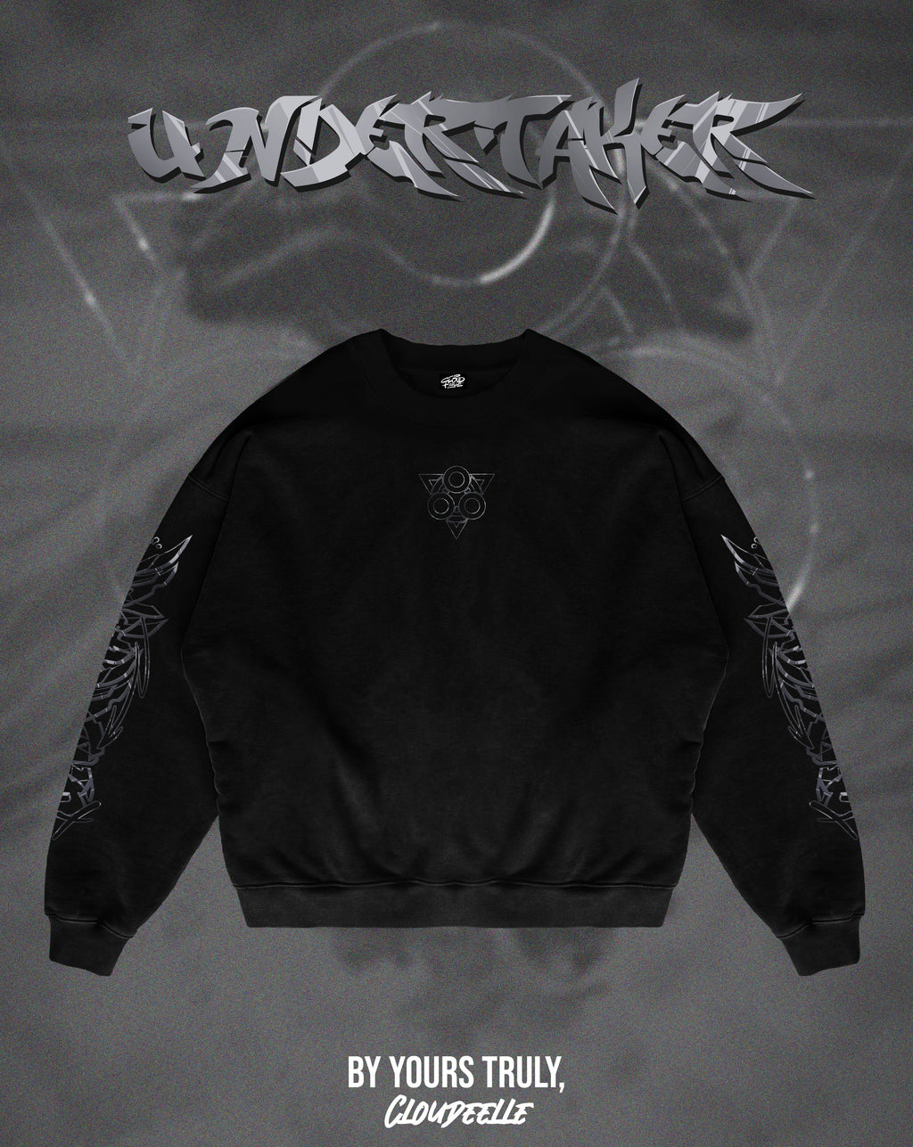 "Undertaker" - Oversized Crewneck