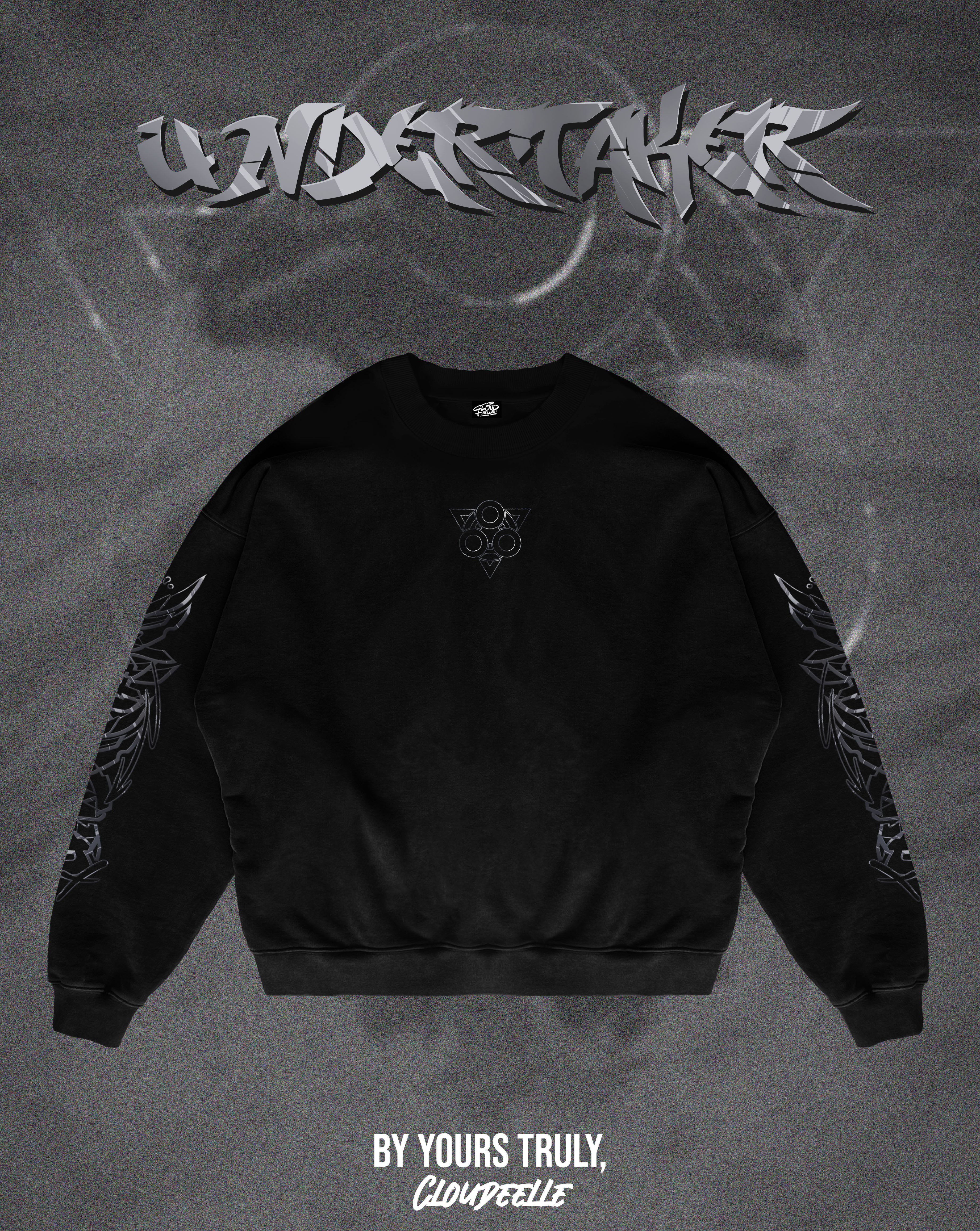 "Undertaker" - Oversized Crewneck