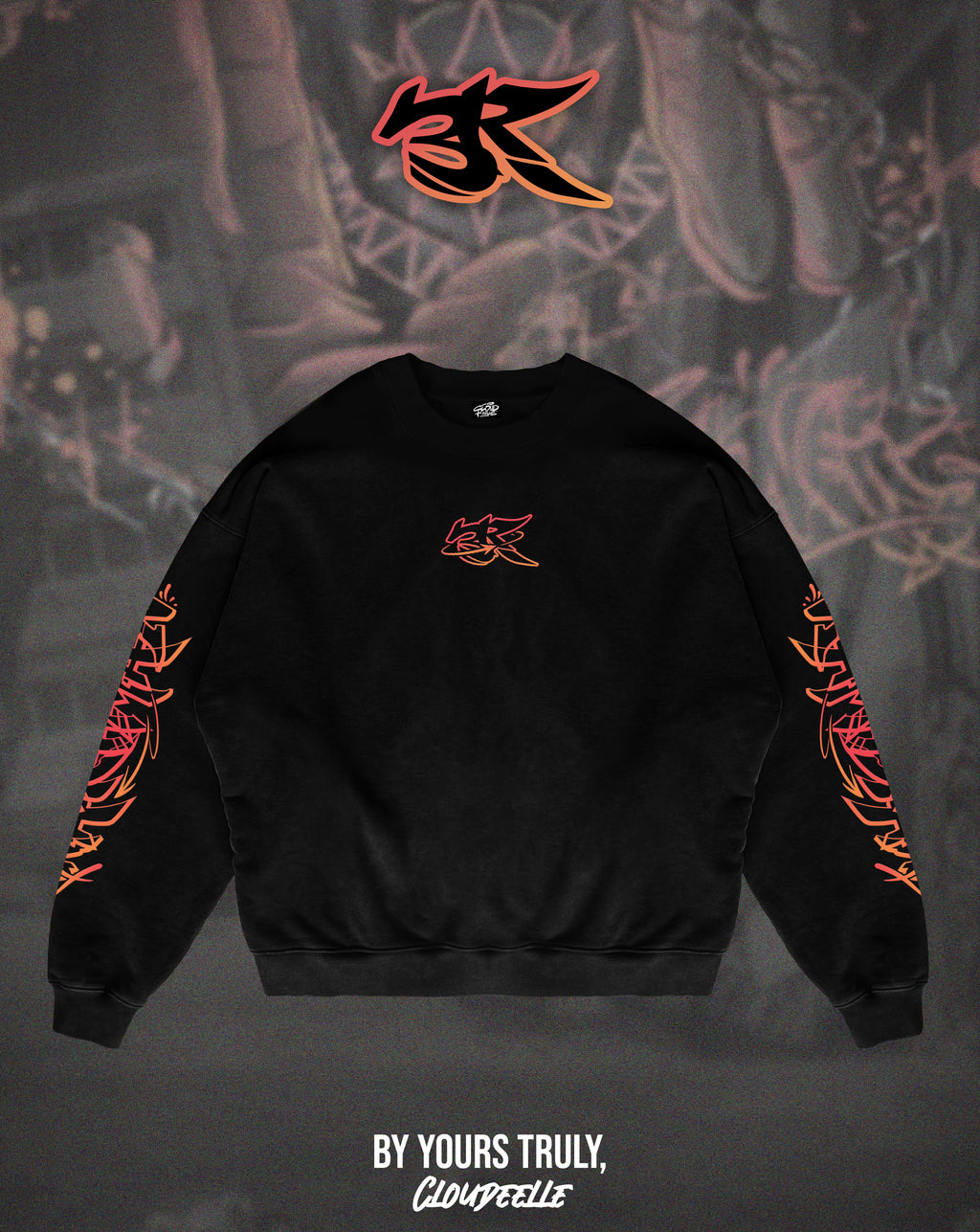 "3R" - Oversized Crewneck