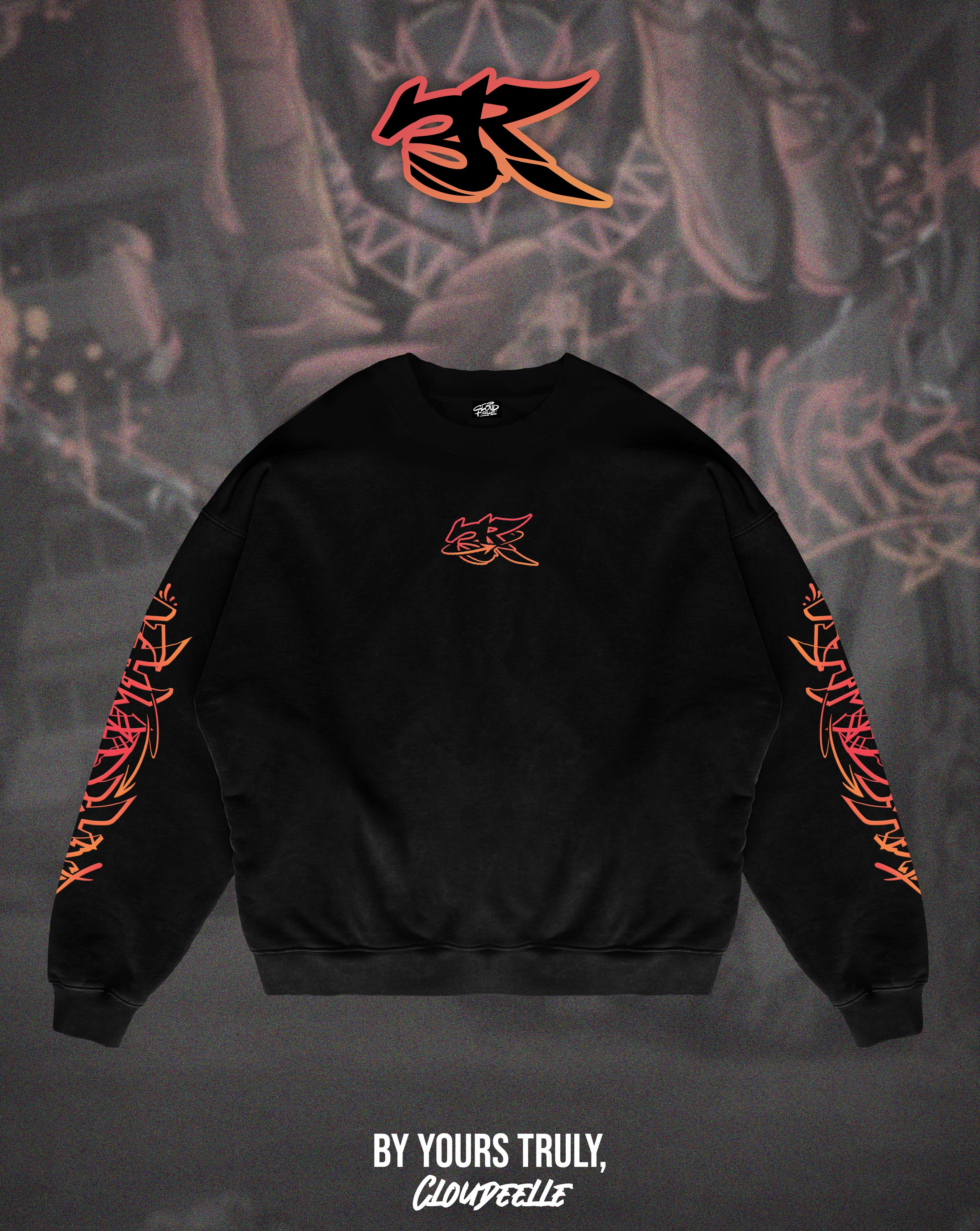 "3R" - Oversized Crewneck