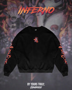 "Inferno" - Oversized Crewneck