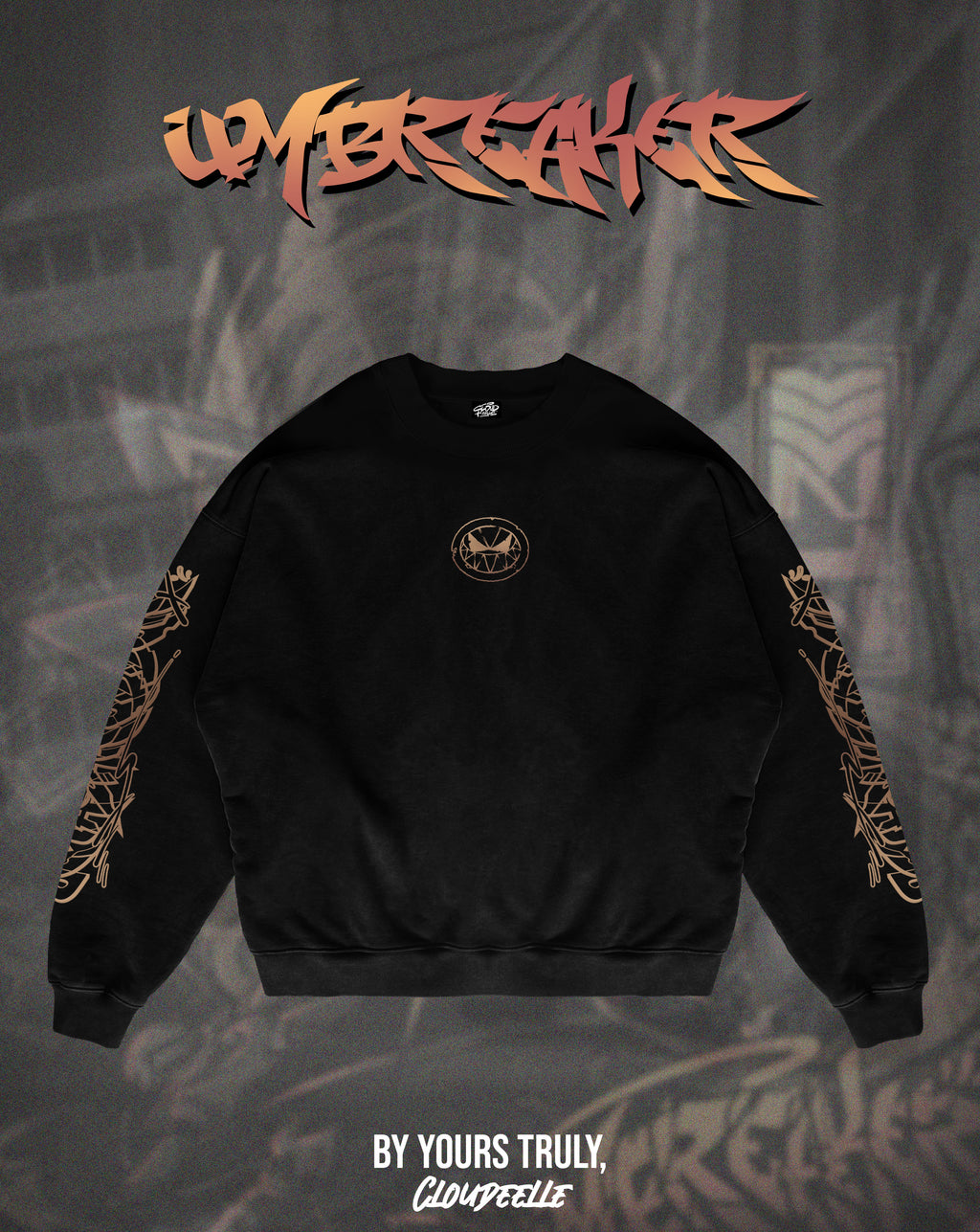 "Umbreaker" - Oversized Crewneck