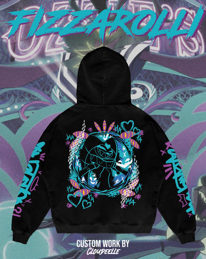 "Fizzarolli" - Oversized ZIP-UP Hoodie