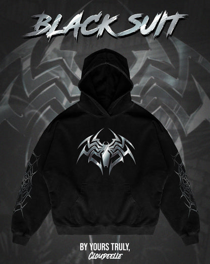 "Black Suit" - Oversized Hoodie