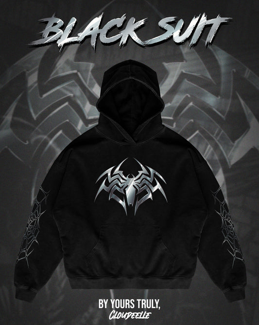 "Black Suit" - Oversized Hoodie