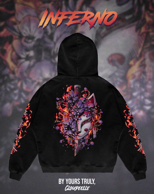 "Inferno" - Oversized Hoodie