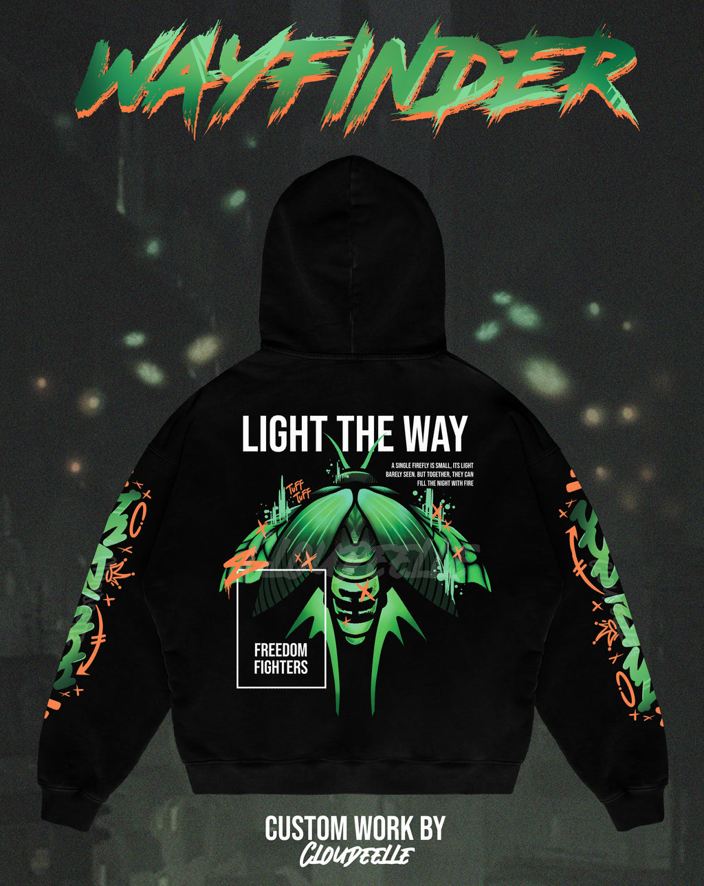 "Wayfinder" - Oversized ZIP-UP Hoodie