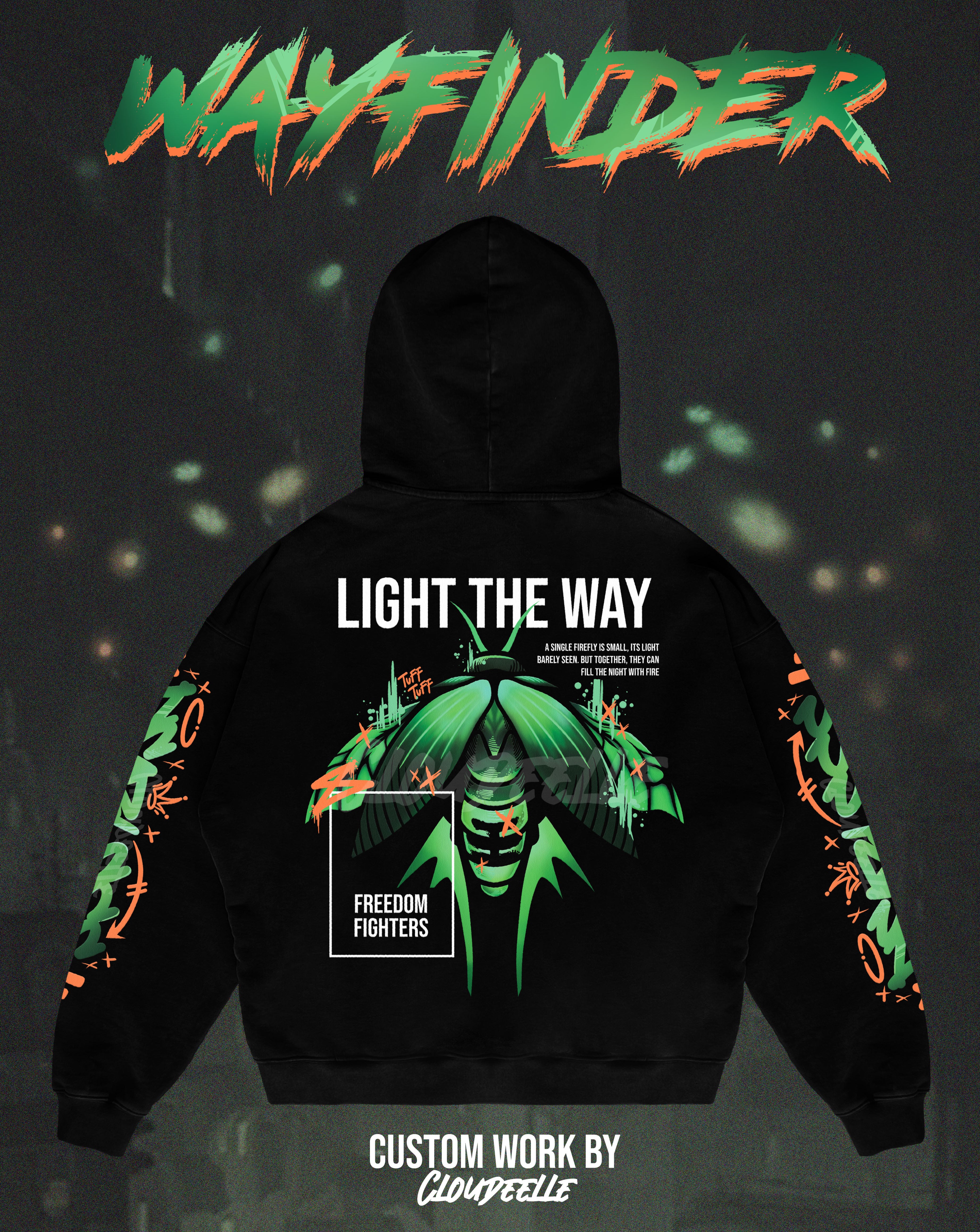 "Wayfinder" - Oversized ZIP-UP Hoodie