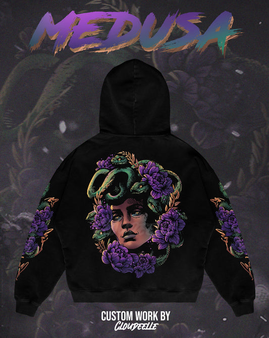 "Medusa" - Oversized ZIP-UP Hoodie