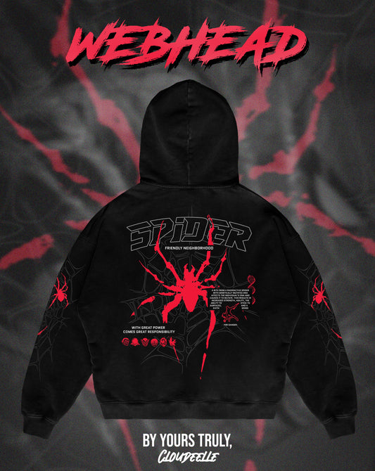 "Webhead" - Oversized Hoodie