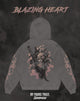 "Blazing Heart" - Oversized Hoodie