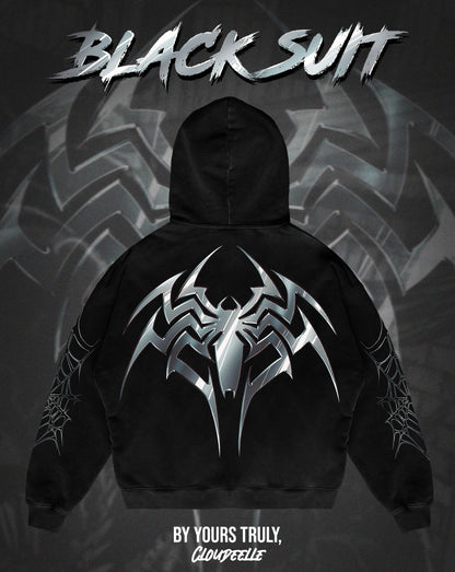 "Black Suit" - Oversized Hoodie