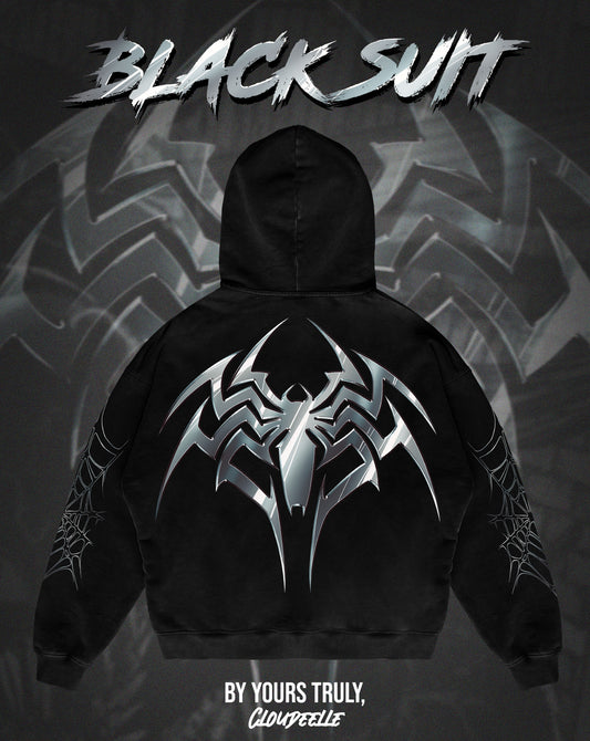 "Black Suit" - Oversized Hoodie