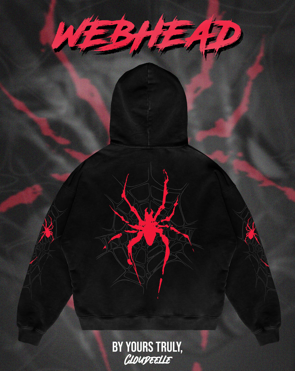 "Webhead" - Oversized Hoodie