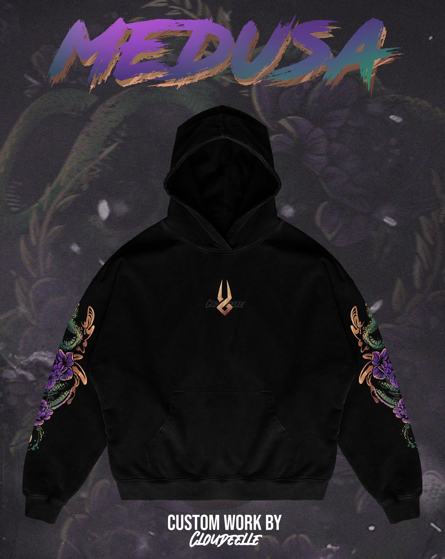 "Medusa" - Oversized Hoodie