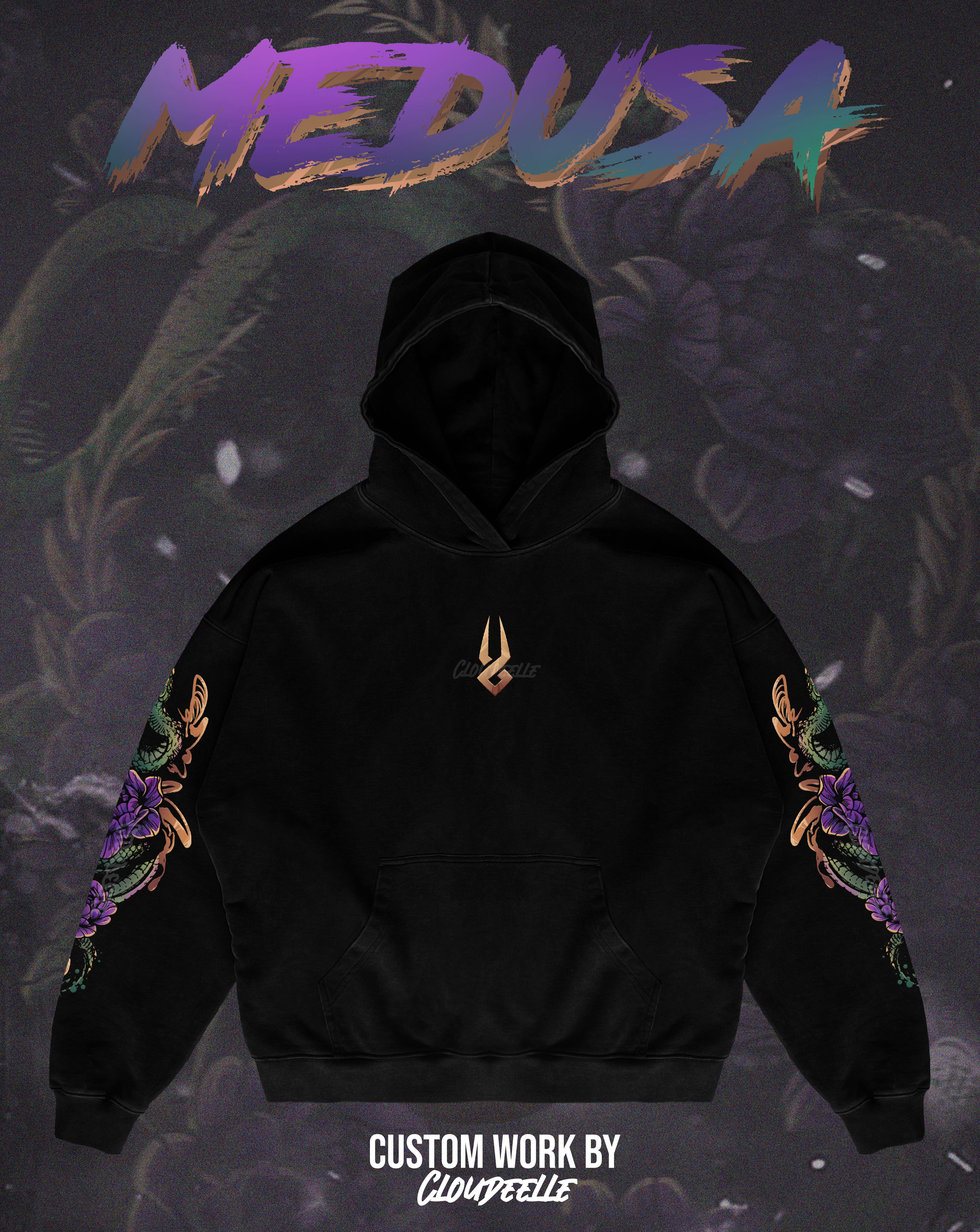 "Medusa" - Oversized Hoodie