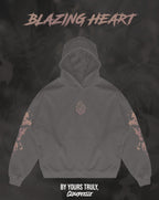 "Blazing Heart" - Oversized Hoodie