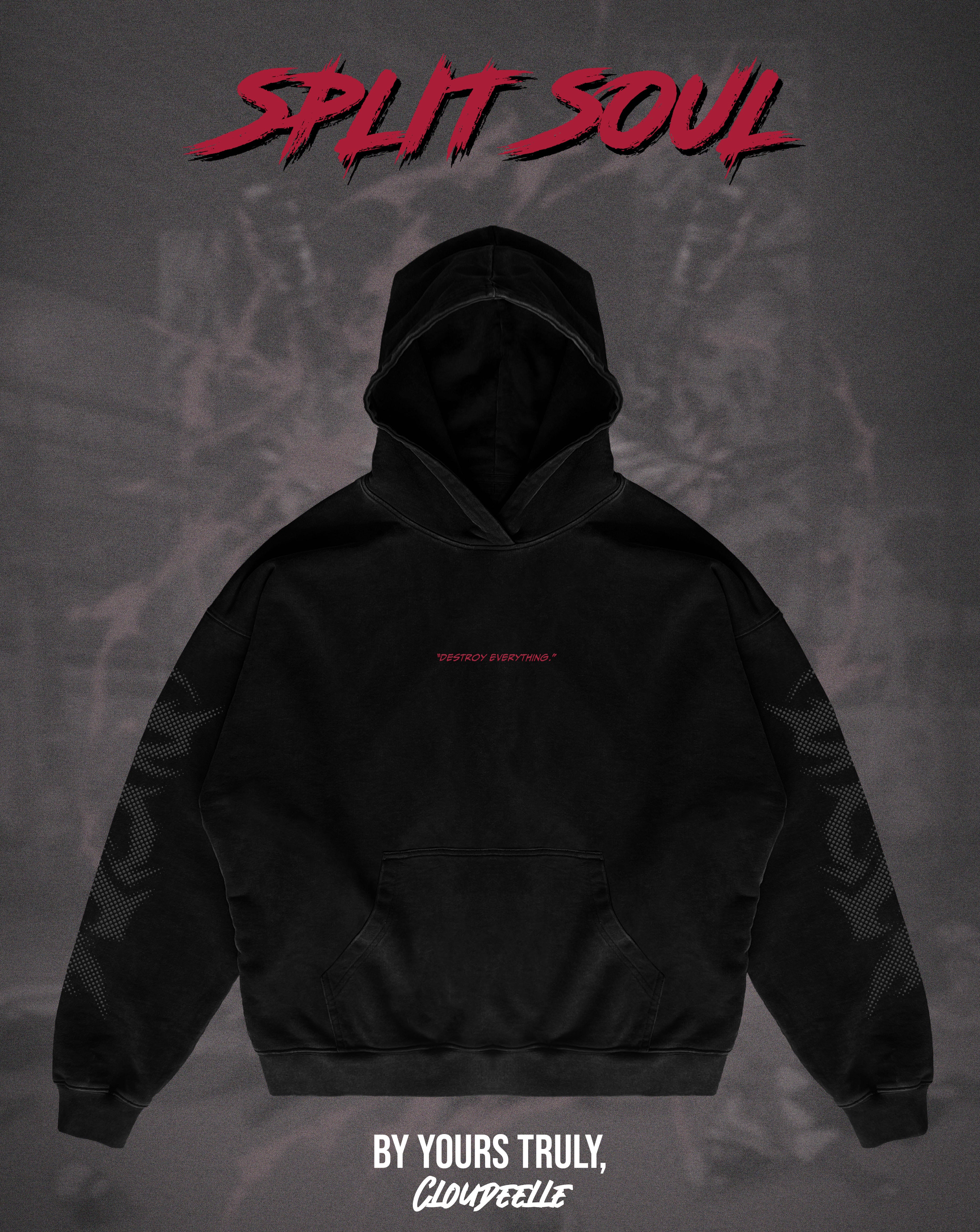 "Split Soul" - Oversized Hoodie