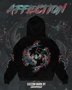 "Affection" - Oversized ZIP-UP Hoodie