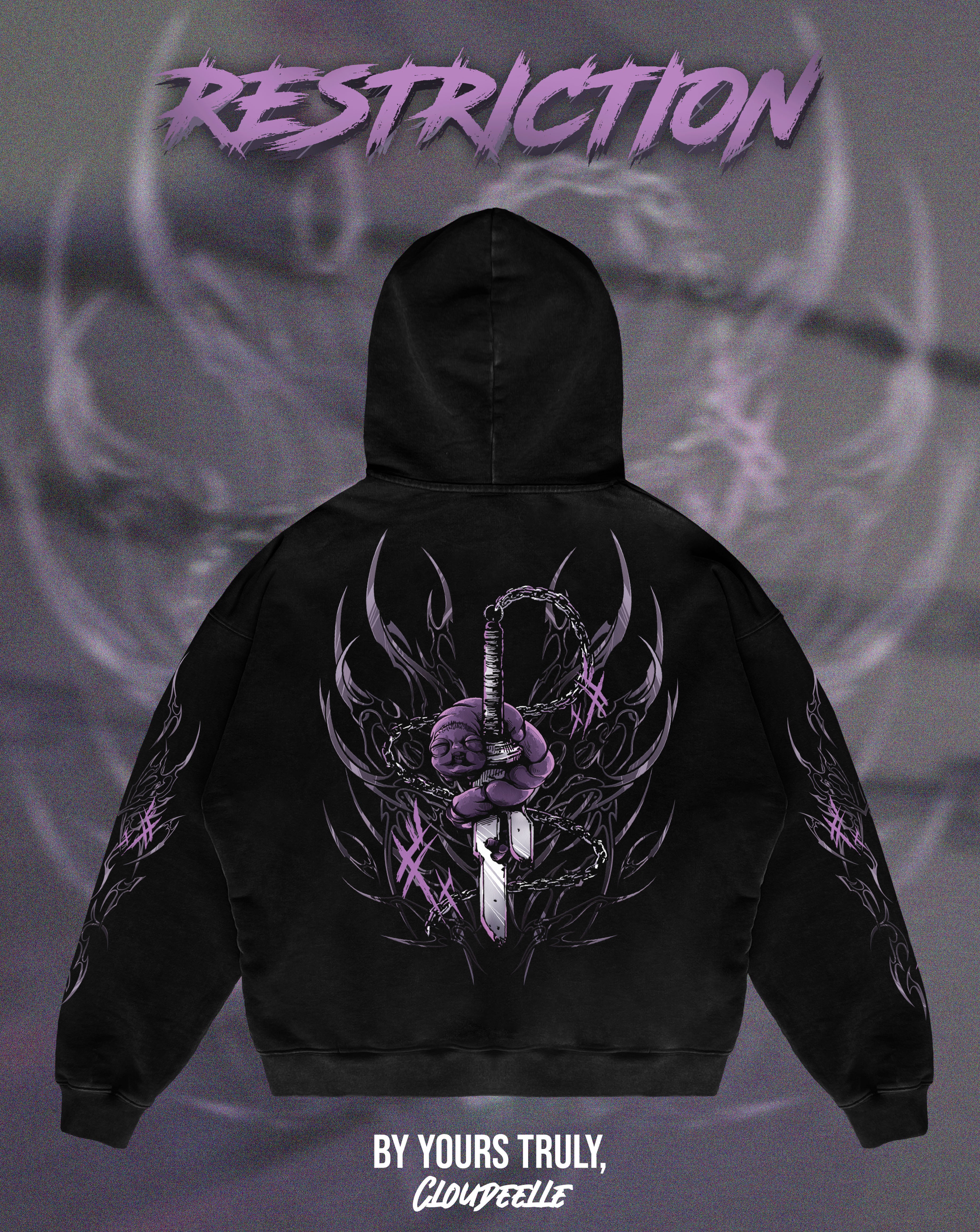 "Restriction" - Oversized Hoodie