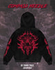 "Compass Needle" - Oversized Hoodie (Red Version)