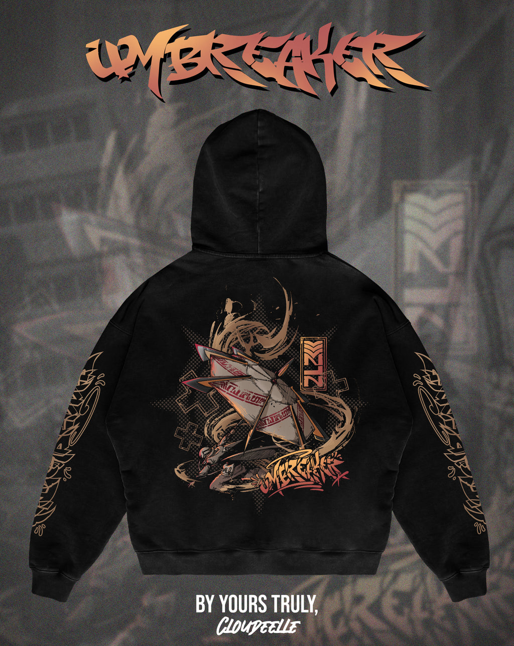 "Umbreaker" - Oversized Hoodie