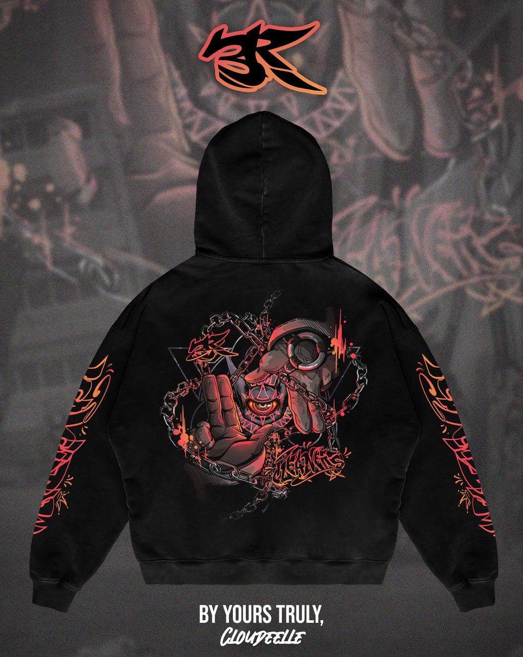 "3R" - Oversized Hoodie