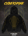 "Cyberspine" - Oversized Hoodie (Yellow Version)
