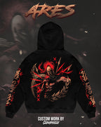 "Ares" - Oversized ZIP-UP Hoodie