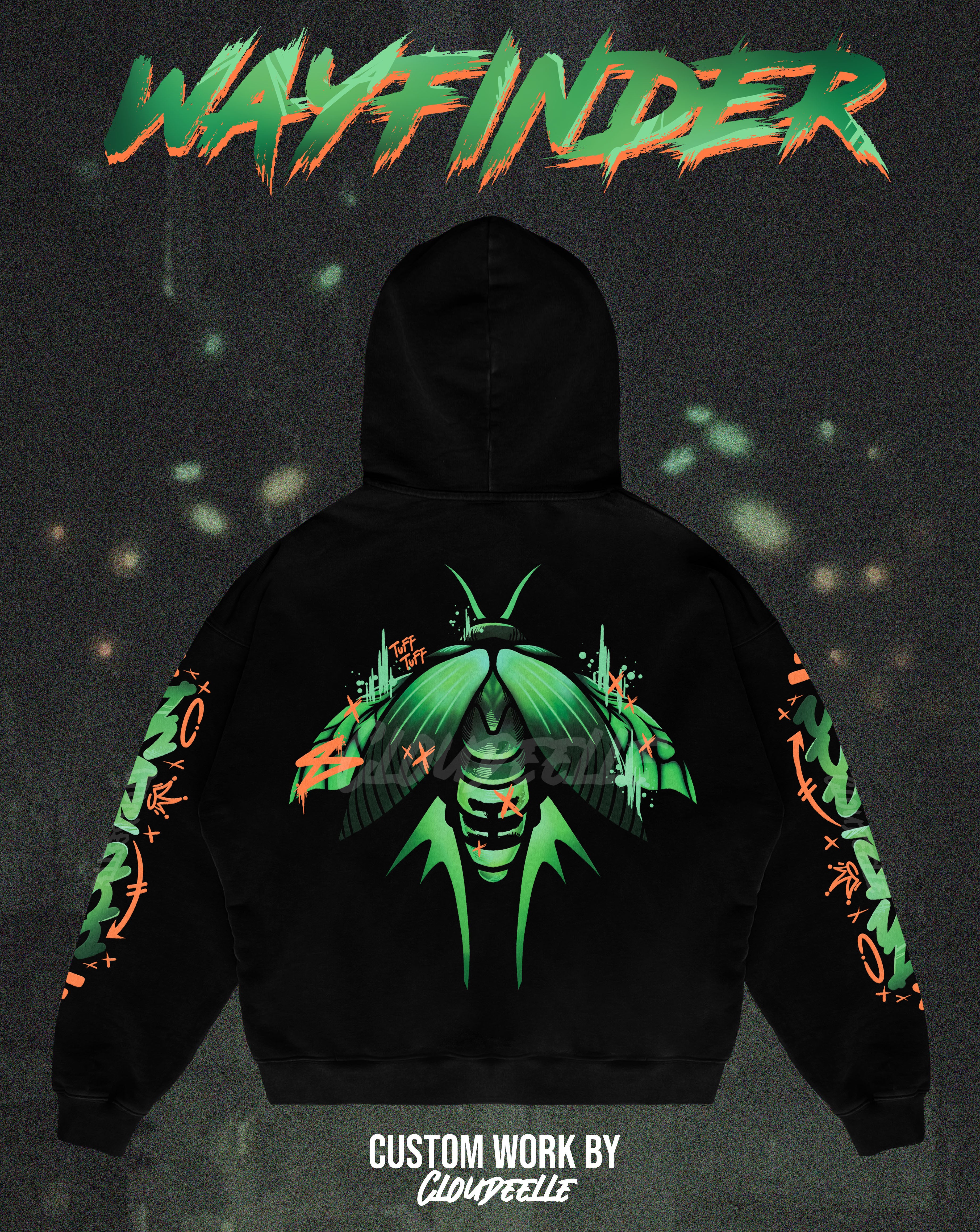 "Wayfinder" - Oversized ZIP-UP Hoodie