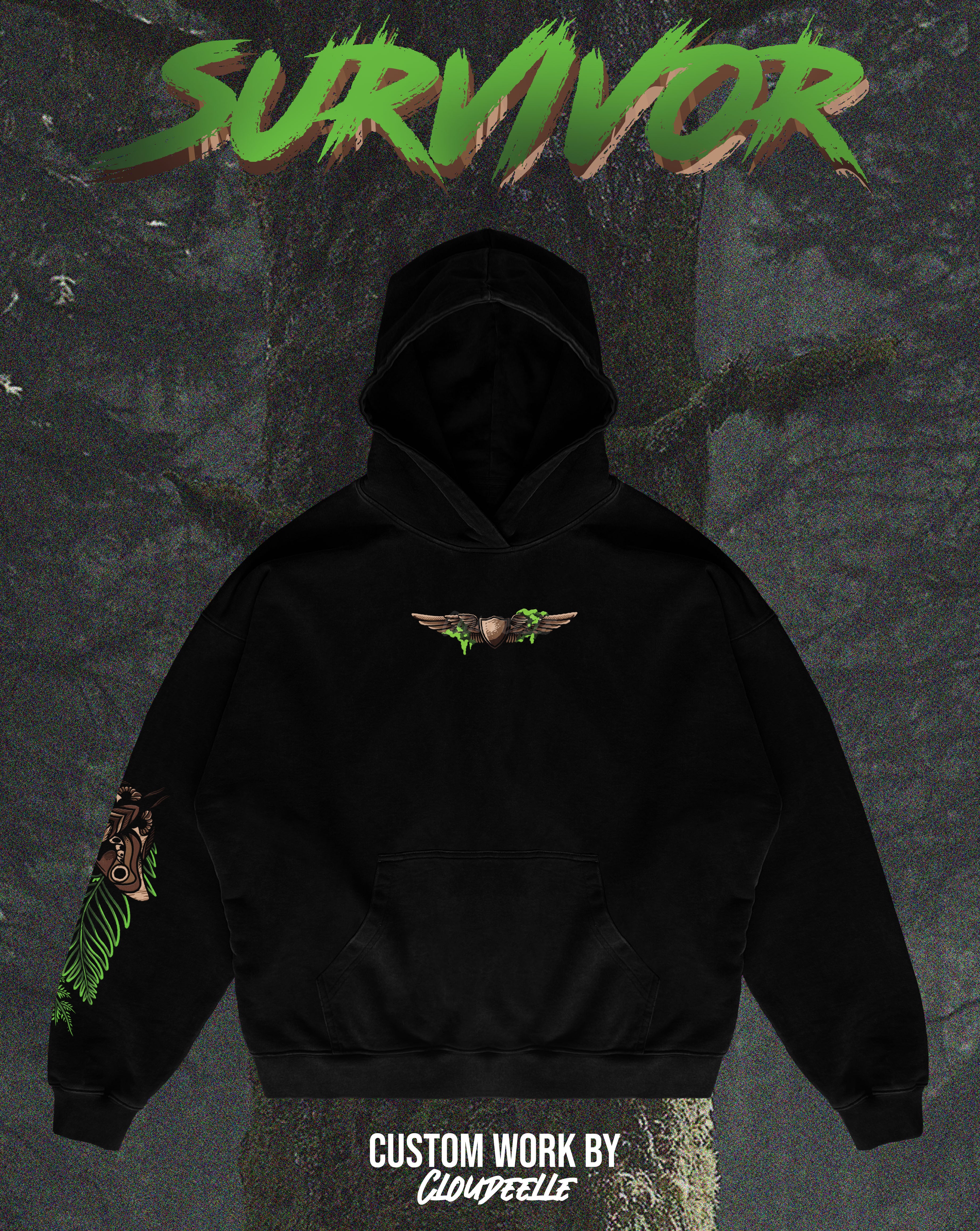 "Survivor" - Oversized Hoodie