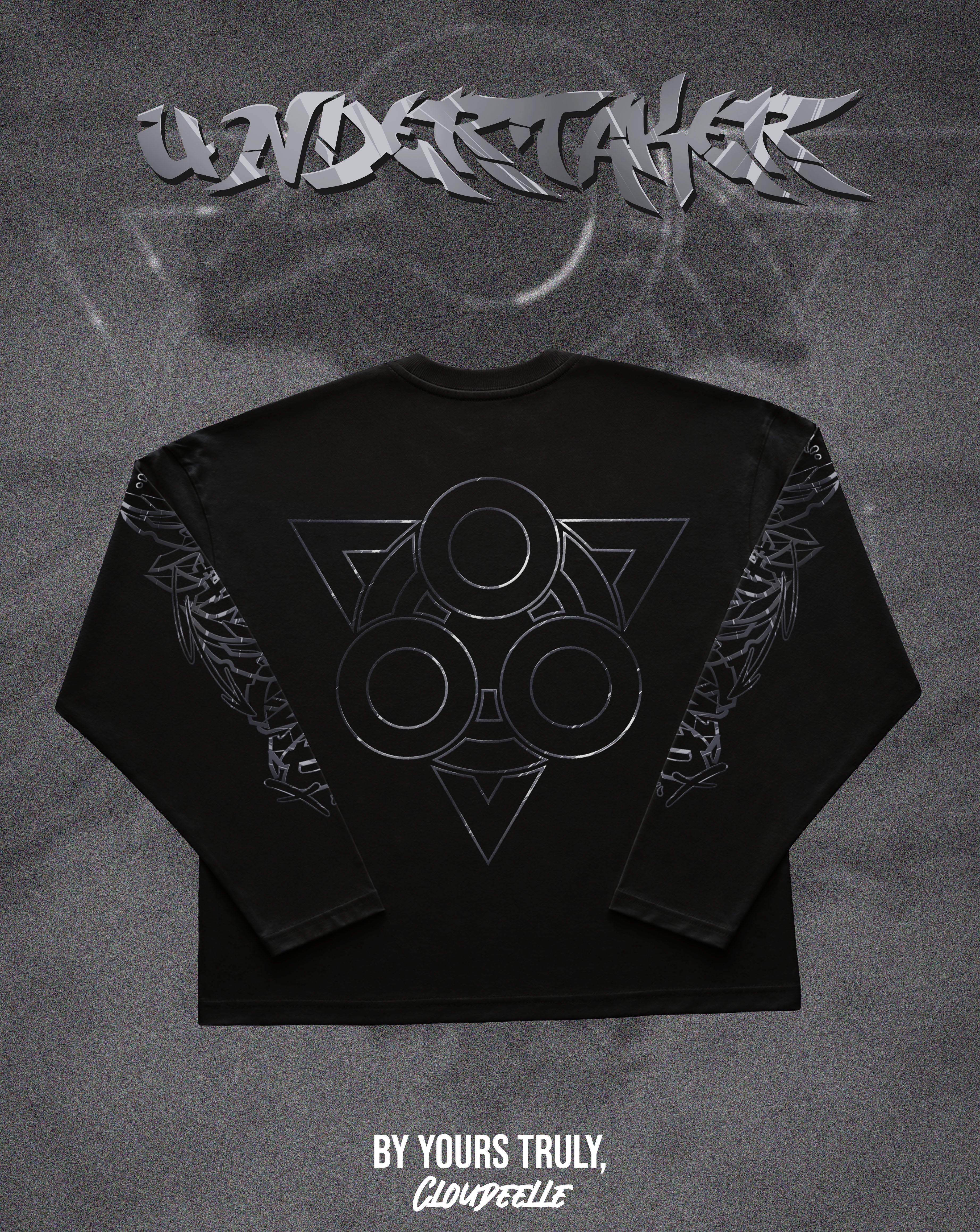 "Undertaker" - Oversized Boxy LS Tee