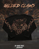 "Gilded Claws" - Oversized Boxy LS Tee