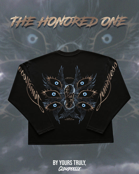 "The Honored One" - Oversized Boxy LS Tee