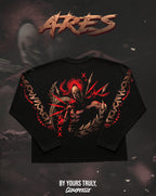 "Ares" - Oversized Boxy LS Tee