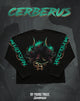 "Hade's Cerberus" - Oversized Boxy LS Tee