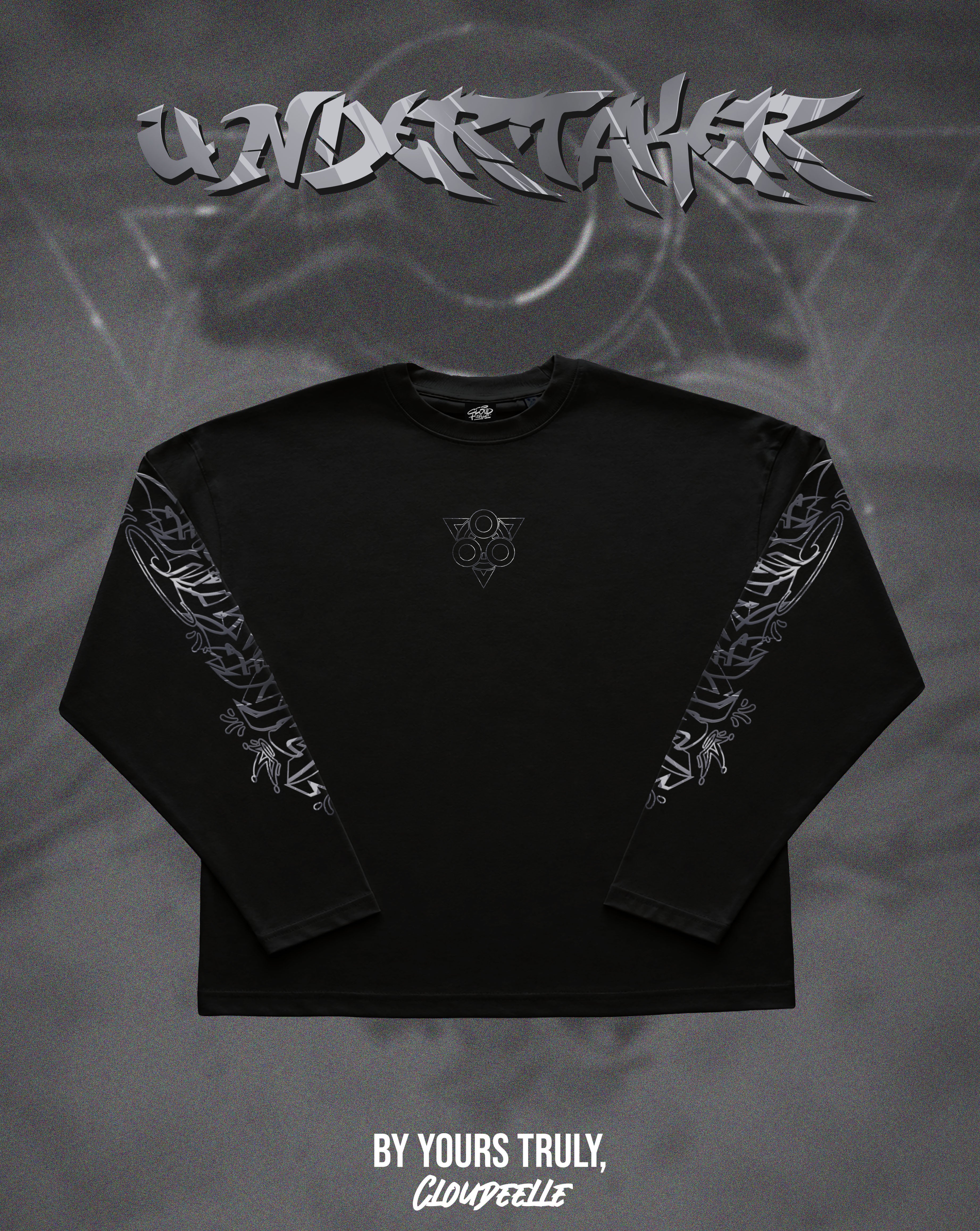 "Undertaker" - Oversized Boxy LS Tee