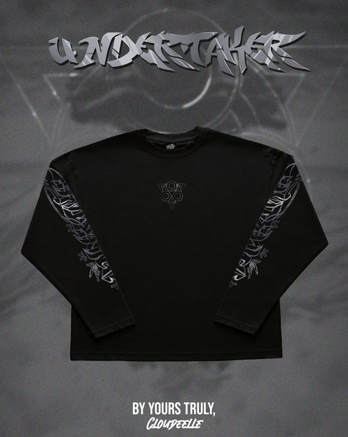 "Undertaker" - Oversized Boxy LS Tee