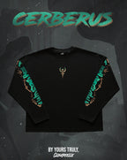 "Hade's Cerberus" - Oversized Boxy LS Tee