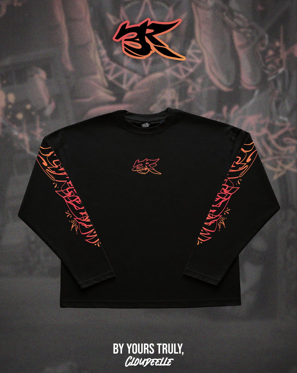 "3R" - Oversized Boxy LS Tee