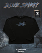 "Blue Spirit" - Oversized Boxy LS Tee