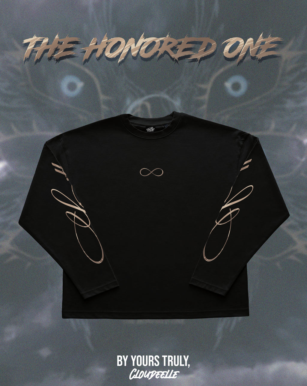 "The Honored One" - Oversized Boxy LS Tee